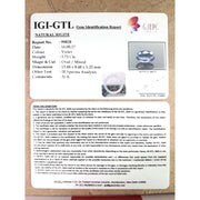 4.17 Ratti Natural Iolite with Govt. Lab Certificate-(2331)